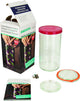 Weck Gär-Starter-Set, Glas 1590 ml – Einmachglas – Einmachglas – Gärglas