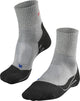 Falke TK2 Cool Short Anti-Blister Wandersocken aus dickem Lyocell-Funktionsmaterial Herren Grau - Größe 39-41