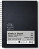 Winsor Newton 6673011 Spiral-Skizzenbuch, A4, 110 g/m², 80 Blatt, Zeichenpapier zum Skizzieren, Zeichnen