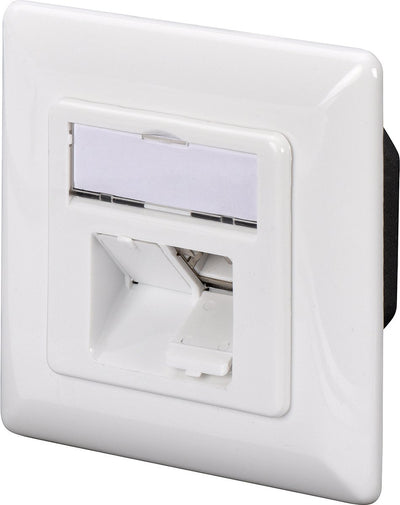 Digitus Anschlussbox Kat.6a (tief) - 2 x RJ45 - geschirmt