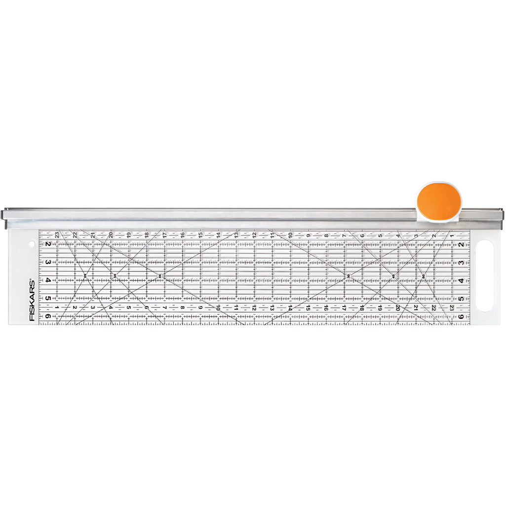 Fiskars Combo Rotary Cutter Lineal, L: 61 cm, B: 15 cm, 1 Stück