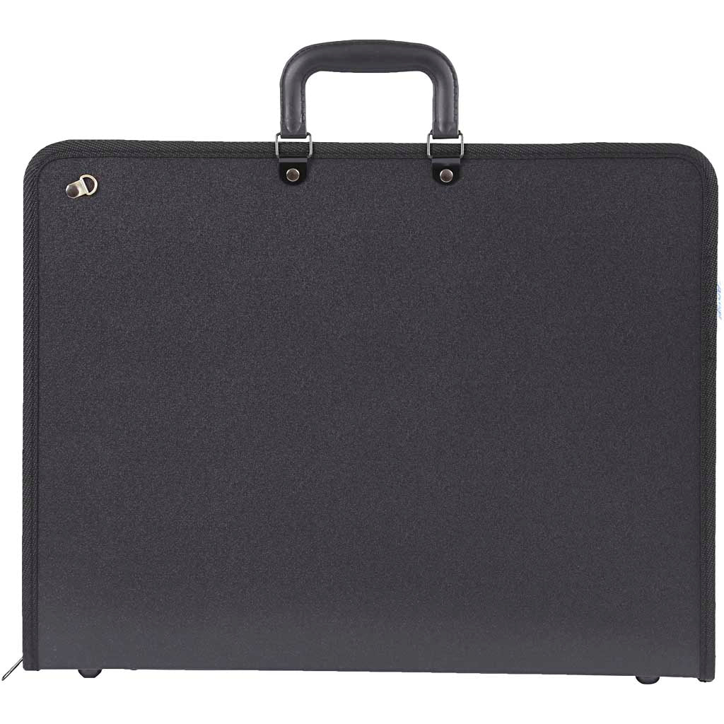 Creativ Company Portfolio Map, A3, VEL 297x420 mm, Dim 48x37 cm, schwarz, 1 Stück