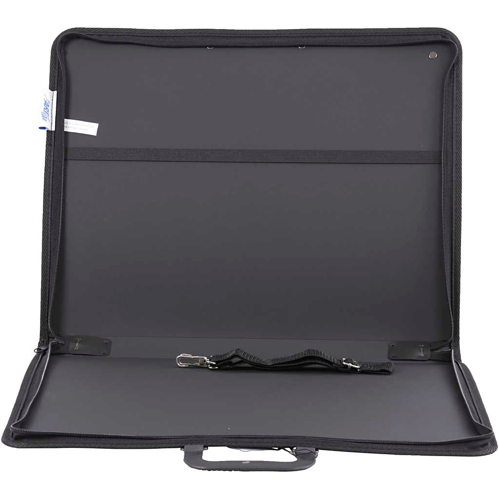 Creativ Company Portfolio Map, A3, VEL 297x420 mm, Dim 48x37 cm, schwarz, 1 Stück