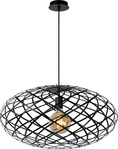 Lucide Tungsten - Hängelampe - ø 65 cm - 1xe27 - schwarz