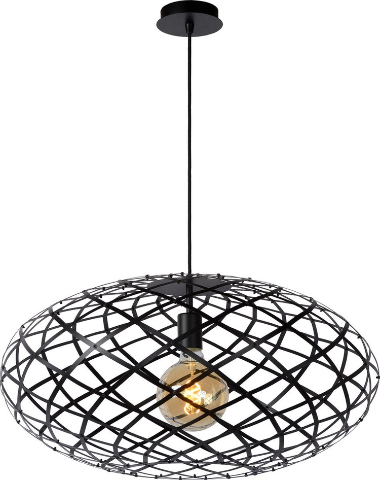 Lucide Tungsten - Hängelampe - ø 65 cm - 1xe27 - schwarz
