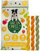 Garden Bites duvoplus – fruchtige Dental Swirls Hundesnacks – Hundeleckerlis – vegetarisch, glutenfrei – groß 15 Stück