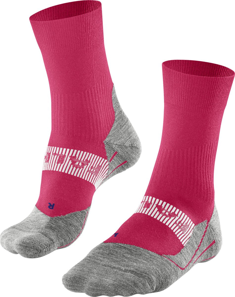 Falke ru4 Cool Anti-Blasen-Funktionsmaterial Laufsocken Damen Rot – Größe 39-40