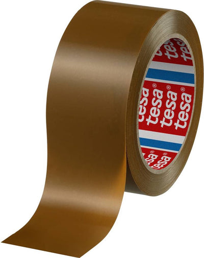 Tesa Professional 1064744 – 4124 Packung PVC braun 66 m x 50 mm | 6 Stück