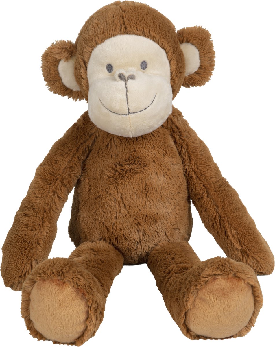 Happy Horse Affe Micha Kuscheltier 48cm – braun – Babykuscheltier