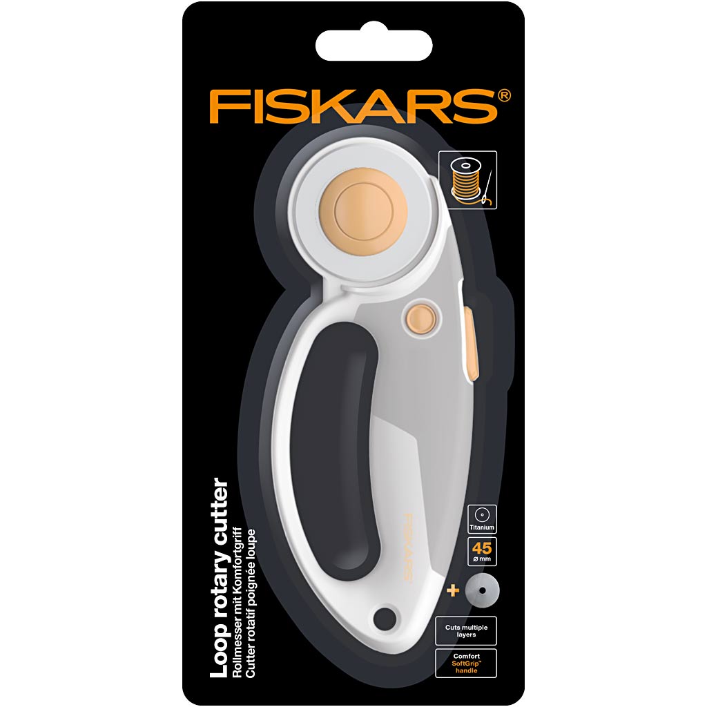 Fiskars Rollschneider, Rechts-Linkshänder, 1 Stück