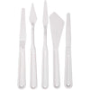 Creativ Company Spachtel, L: 17-20 cm, B: 13-33 mm, weiß, 5 Stück 1 Box