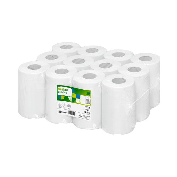 Wepa satino cf1 Reinigungsrolle Mini 1lagig (12x 120m)
