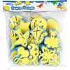 Creativ Company Foam Stamps, H: 6-8 cm, B: 6-8 cm, 24 Stück 1 Box