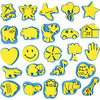 Creativ Company Foam Stamps, H: 6-8 cm, B: 6-8 cm, 24 Stück 1 Box
