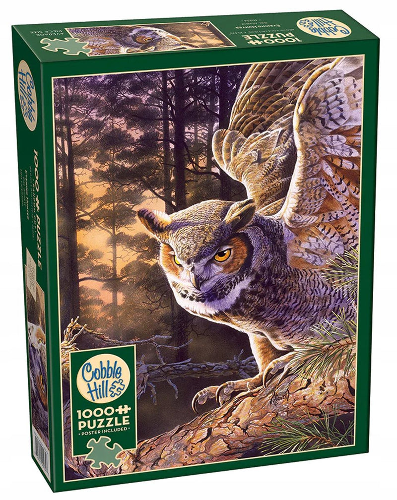 Cobble Hill-Puzzle Abendjäger – 1000 Teile Puzzlespaß.