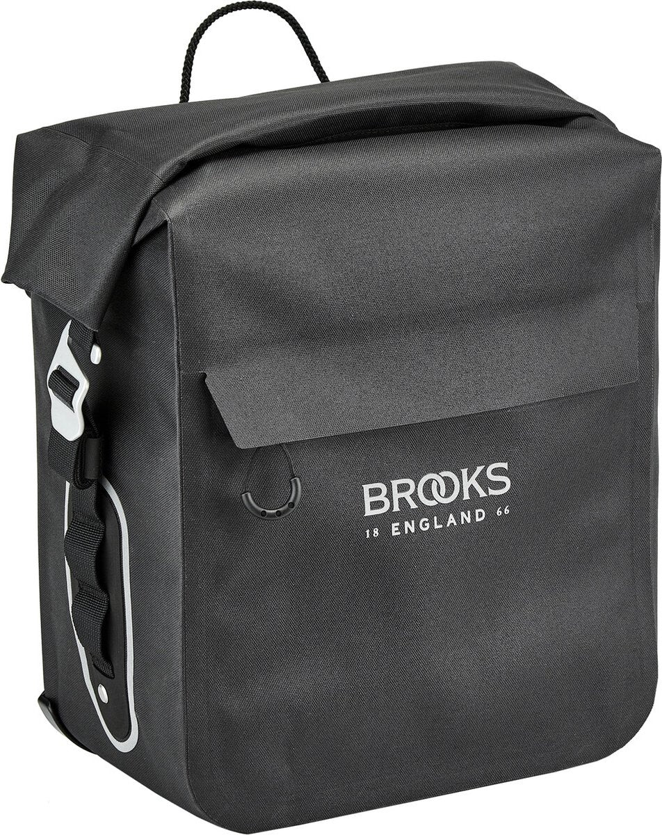 Brooks Scape Panniers Schwarz - wasserdichte Tasche für Tourbikes (10-13L)