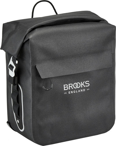 Brooks Scape Panniers Schwarz - wasserdichte Tasche für Tourbikes (10-13L)