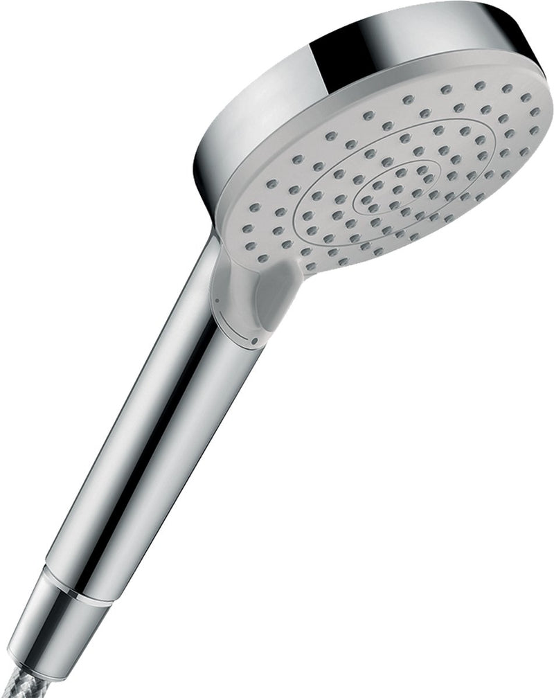 Hansgrohe Lackmischung - Handbrause Vario - Ecosmart+ wassersparend - 100mm Größe - Chrom