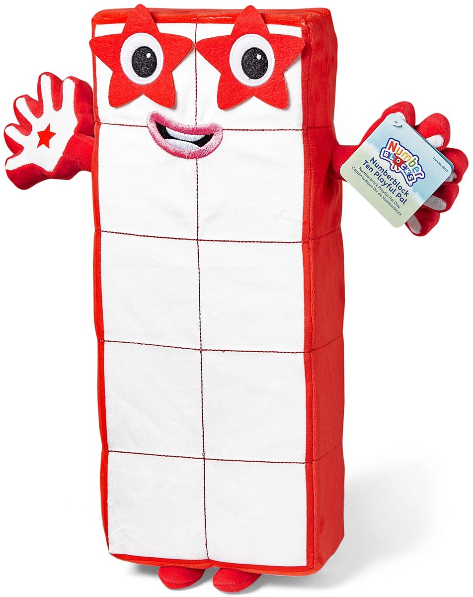 Lernressourcen numberblocks® ten – Kuscheltier – ab 18 Monaten