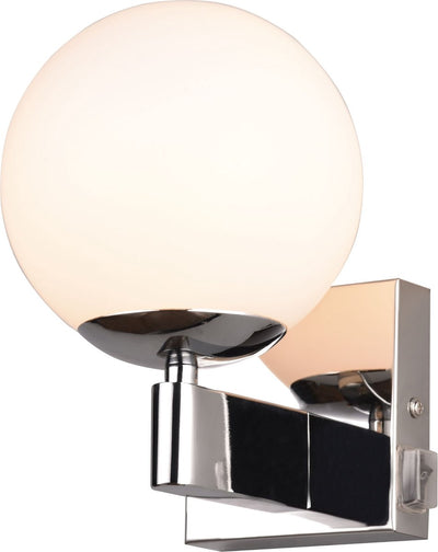 Trio kula - Wandleuchte - Chrom - exkl. 1x e14 10w - IP44 - geeignet für Badezimmer