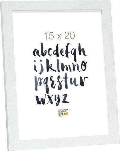 Deknudt Frames Fotorahmen – Weiß – S44CF1 – für Foto: 15 x 20 cm