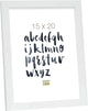 Deknudt Frames Fotorahmen – Weiß – S44CF1 – für Foto: 15 x 20 cm
