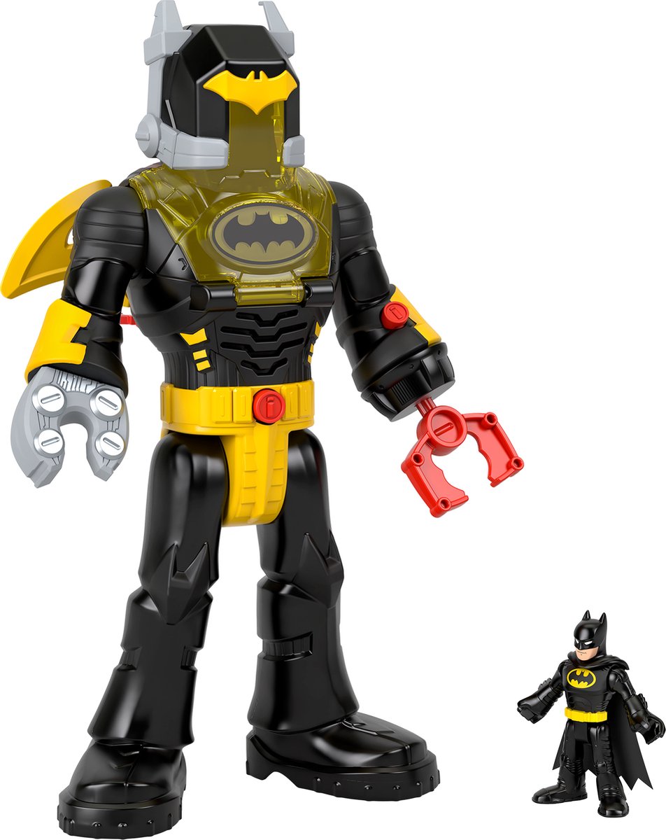 Mattel Imaginext DC Super Friends Batman Insider Schwarz.