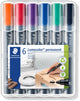 Staedtler Lumocolor Permanentmarker 352 mit Rundspitze - Box 6 Stk