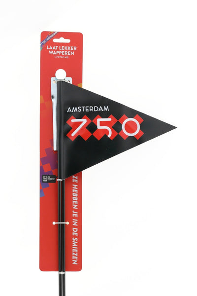 Pexkids Amsterdam 750 Fahrradflagge lässt Sie flattern