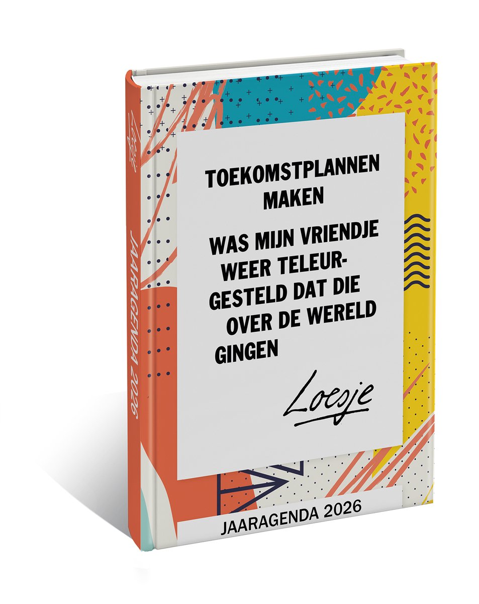 Jährliche Agenda von Interstat Loesje – 2026