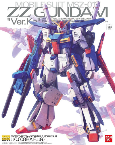 Bandai Namco Gundam – mg 1 100 zz Gundam Ver. ka (Kampagne) – Modellbausatz