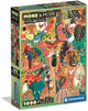 Clementoni – Puzzle – 1000 Teile – Tiere und botanische Illustrationen – Puzzle für Erwachsene