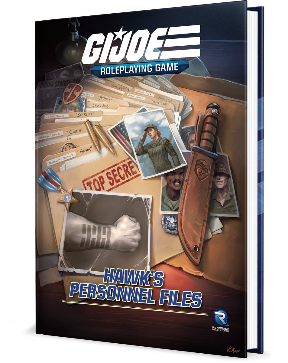 Renegade Game Studios g.i. Joe RPG Hawl's Personal Files Sourcebook – RPG – Englisch – Renegade Game Studios