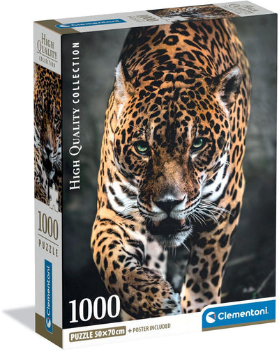 Clementoni Puzzle 1000 Teile Jaguar kompakt | 2 Stk