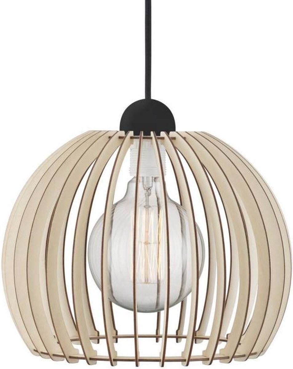 Nordlux Chino 30-Hängelampe-E27-klares Holz