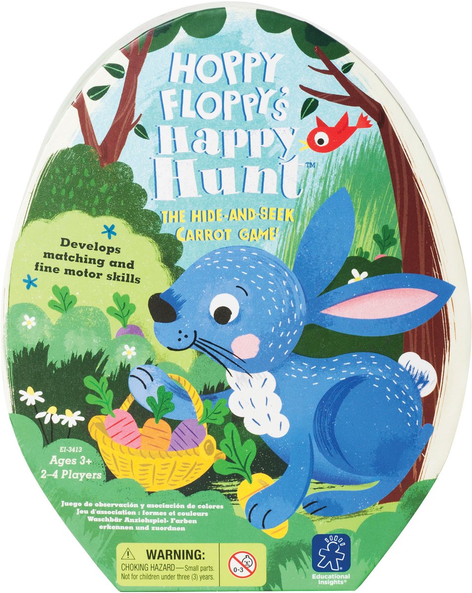 Lernressourcen Hoppy Floppies Happy Hunt™-Spiel – 3+