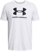 Under Armour UA Sportstyle Logo Update SS-WHT Herren-Sportshirt – Weiß – Schwarz
