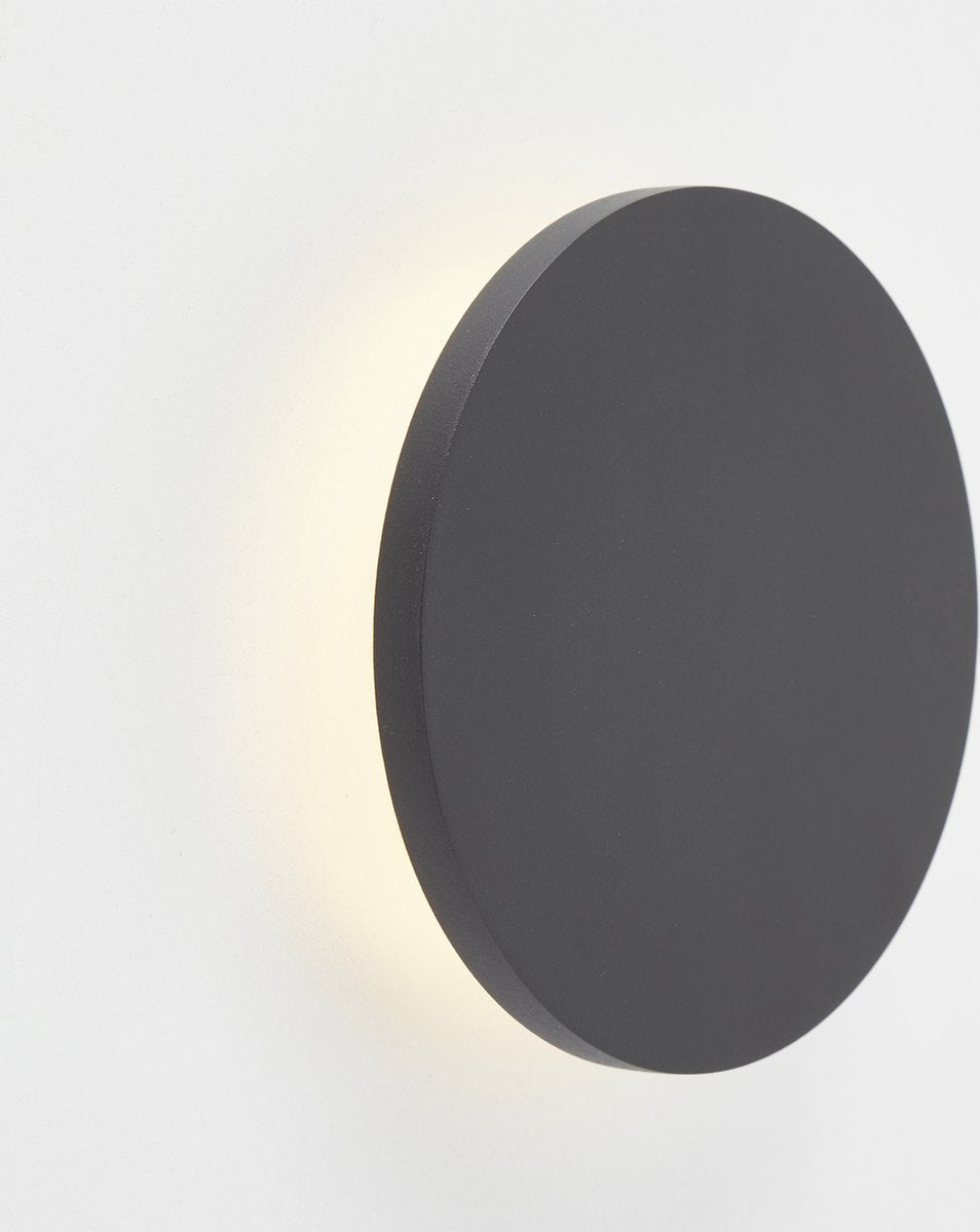 Brilliant Shadow - Wandleuchte - LED 6w 3000k - rund - schwarz