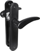 Impresso Philly Hocker mit Schild ovaler Blindschraube Aluminium schwarz