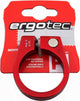 Ergotec Sattelklemme SCI-105 34,9 mm mit Schraube rot