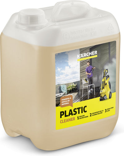 Kärcher Kunststoffreiniger RM 613, 5 Liter Reinigungsmittel – Hochdruckreiniger – 3-in-1-Reiniger
