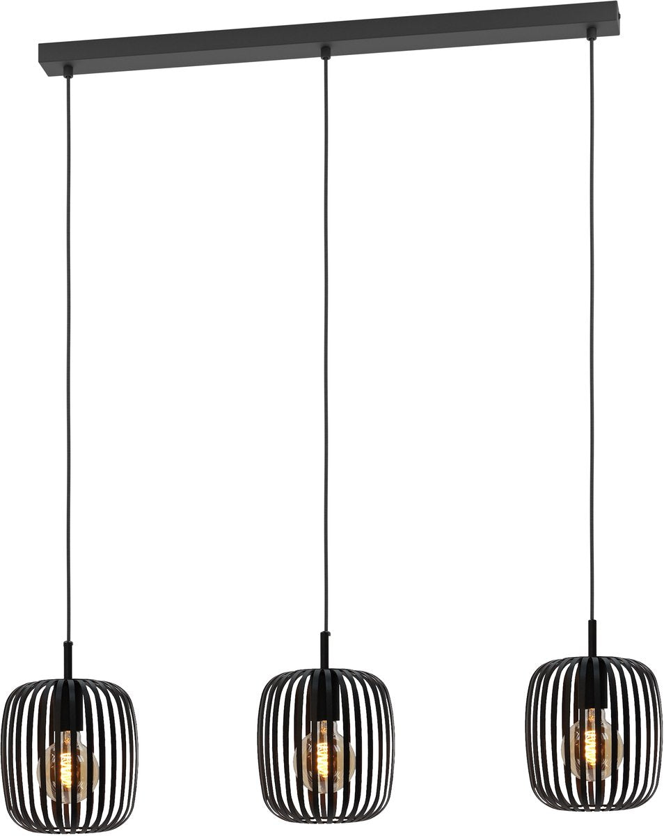 Eglo Romazzina Hängelampe – E27 – 77 cm – Schwarz