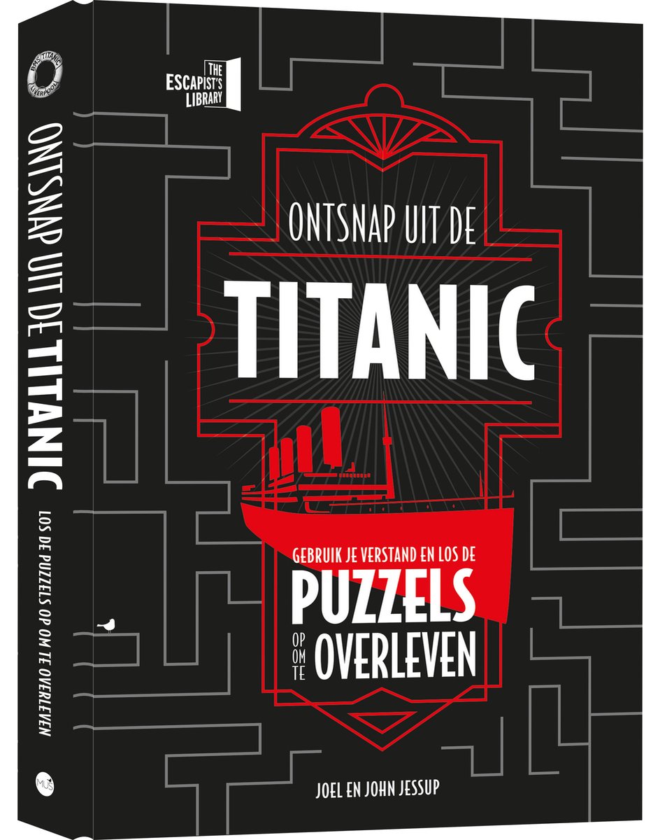 Herausgeber Kluitman: Escape from the Titanic-Rätselbuch