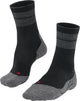 Falke TK Stabilisierende Anti-Blasen Wandersocken aus dickem Woll-Funktionsmaterial Herren Schwarz - Größe 44-45