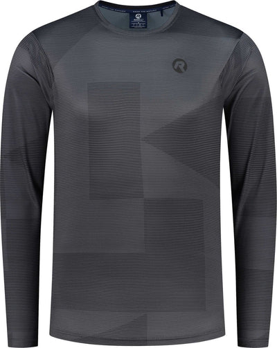 Rogelli Advntr Core MTB-Shirt Herren – lange Ärmel – Grau – Größe L