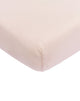 Meyco Baby Uni Spannbettlaken für Kinderbett – zartrosa – 40 x 80 x 90 cm