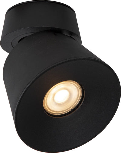 Lucide trigono - Deckenstrahler (Deckenleuchte) - ø 10,5 cm - 1xGU10 - Schwarz