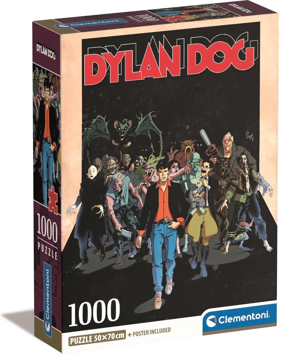 Clementoni – Puzzle – 1000 Teile – Dylan Hund – Puzzle für Erwachsene