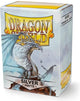 Dragonshield Drachen-Schutz - Standardgröße Kartenhüllen Silber Matt 100x