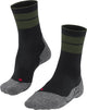 Falke TK Stabilisierende Anti-Blasen Wandersocken aus dickem Woll-Funktionsmaterial Herren Schwarz - Größe 46-48